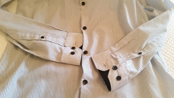 Striped Shirt Size M 14.5"