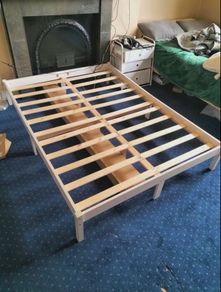 Bed frame double