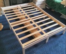 Bed frame double