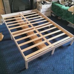 Bed frame double