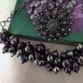 Purple Poppy Pearl Style & Stone Necklace & Bracelet Set. Costume  Jewellery.New. Image 3
