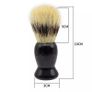 Men Shaving Brush & Stand Set - Bristle Brush with Holder Image 6