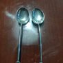 2 sterling silver coffee spoons Image 3