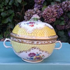 18th Century Viennese Suhan Hand Painted Dish