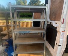 shelving racks x 2