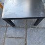 Black Ikea Small Corner / Coffee Table Image 2