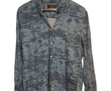 The Kooples tropical-print shirt