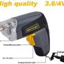 Cordless Screwdriver 3.6/4V Lion Battery USB Plug Drill Driver Home Repair Rechargeable Tool Kit with LED Light Gift Box Tool Set Image 2