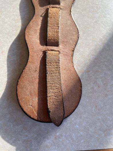 Vintage Collectable Horse Brass leather strap