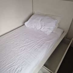 Ikea Malm single bed frame with drawers