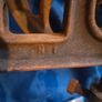 Antique Cast Iron Hand-Crank Pillar Drill / Bench Drill Press Image 4