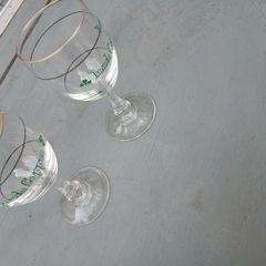 2 x irish coffee glasses