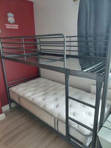ikea bunk bed metal frame