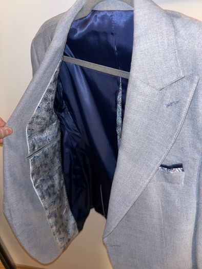 Light Blue Debs Suit
