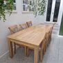 Dining table and 6 chairs Image 2