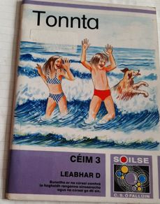 old Gaeilge school book Tonna 1990