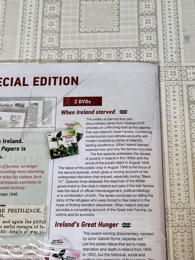 The Revolution Papers. Famine Edition. New and Sealed. with 2 DVDs. Scarce.