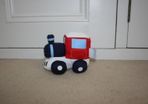 The Little White Company Soft Toy Train