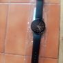 New mens casual watch. Black strap. Image 2