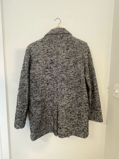& Other Stories wool herringbone coat