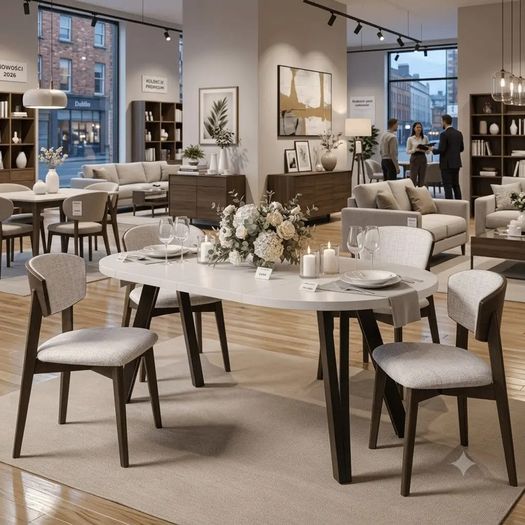 Sova Extendable Round Dining Table 180cm