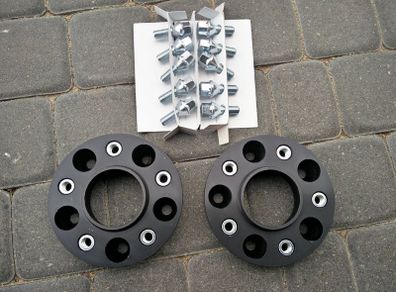 BMW E39 5x120 Wheel Spacers 50mm per axle (25mm per side)