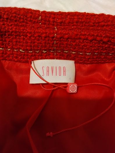 Stunning Military Style Red Jacket, New