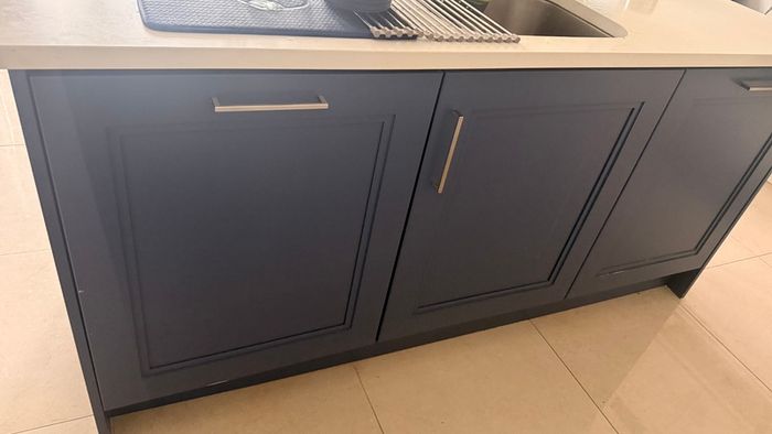 Kitchen Sink Island with Stone Worktop for Sale.