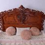 French Double Bed Solid mahogany with exquisite, handcrafted carvings Image 2