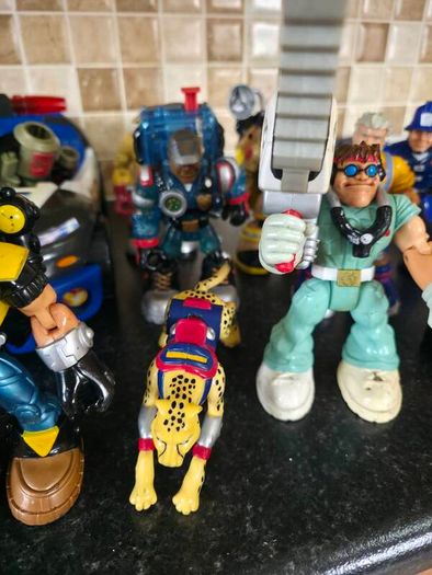 vintage fisher price Action heroes