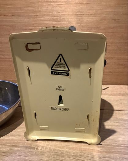 Vintage Typhoon Cream Mechanical Kitchen Weighing Scales