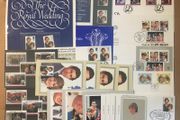 Royal Stamp Collection. Mainly commemorating marriage of The Prince of Wales and Lady Diana Spencer. Also Some of Prince Andrew and Sarah Ferguson. Presentation Packs, First Day covets, Post Cards (mint and used).