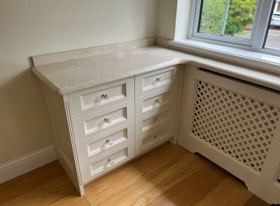 Marble top bedroom furniture