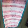 Vintage blue cheongsam, brocade, small, hand taylored, D18 post 6e Image 7