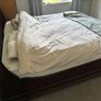 Mahogany Sleigh Bed Image 3