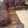 Leather Corner Sofa Image 4