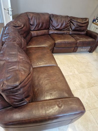 Leather Corner Sofa