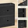 Space Saving Shoe Cabinet Holds Up to 28 Pairs Image 8