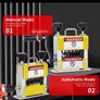 Manual wire striding Machine/drill order, 6 channels 3-17mm, adjustable height razor wire razor wire drill for used cables, domestic and industrial single-pole wires Image 4
