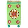 Hand Painted Sideboard Multicolour 70x35x60 cm Solid Mango Wood Image 6