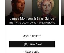 James Morrison and Emeli Sande