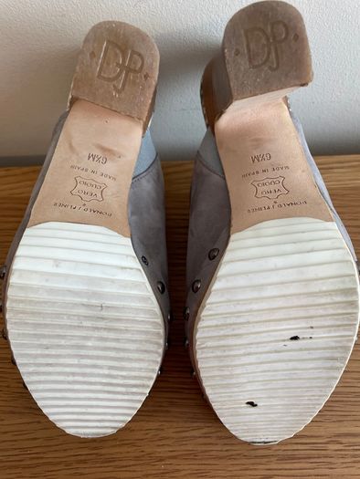 Designer Open Toe High Heel Sandals (Size 4)