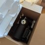 Nespresso coffee machine with lavazza frother and coffee pod stand Image 3