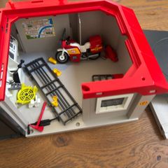 Playmobil 71193 City Action Take Along Fire Station