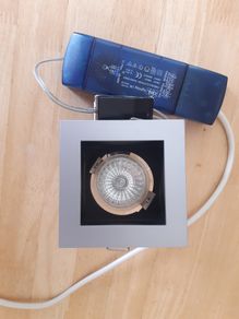 Square MR16 Light Fitting And Transformer