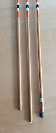Vintage quiver with arrows