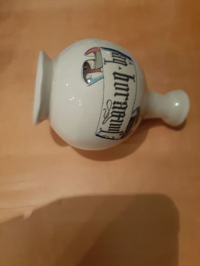 Ceramic apothecary bottle