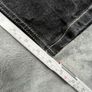 Folk Jeans Mens W36 L30 Black Grey Slim Straight Fit Selvedge Stretch Denim Image 6