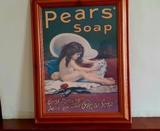 Vintage Pears' Soap Framed Print - Classic Advertising Artwork