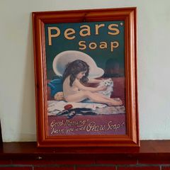 Vintage Pears' Soap Framed Print - Classic Advertising Artwork